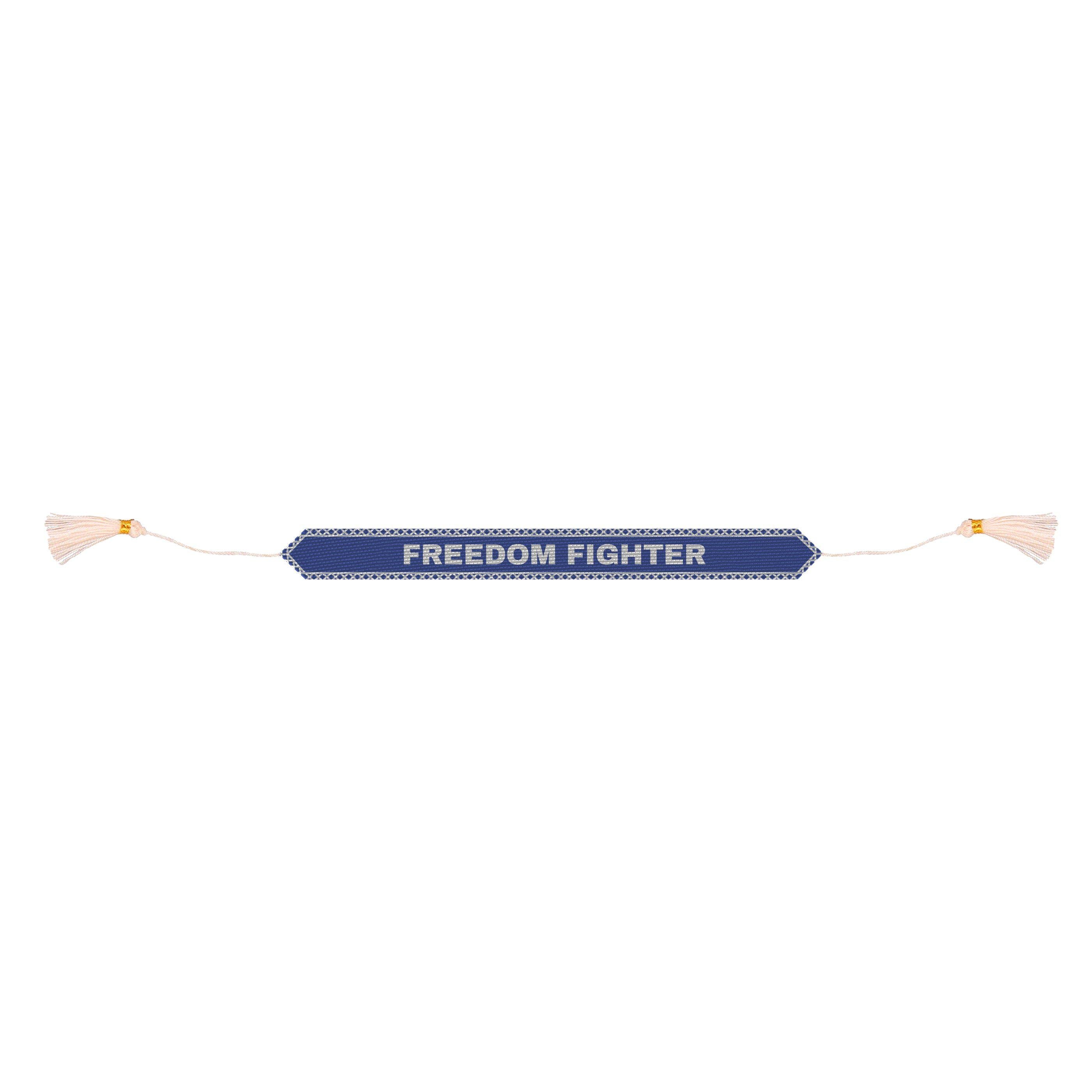 Freedom Fighter woven bracelet